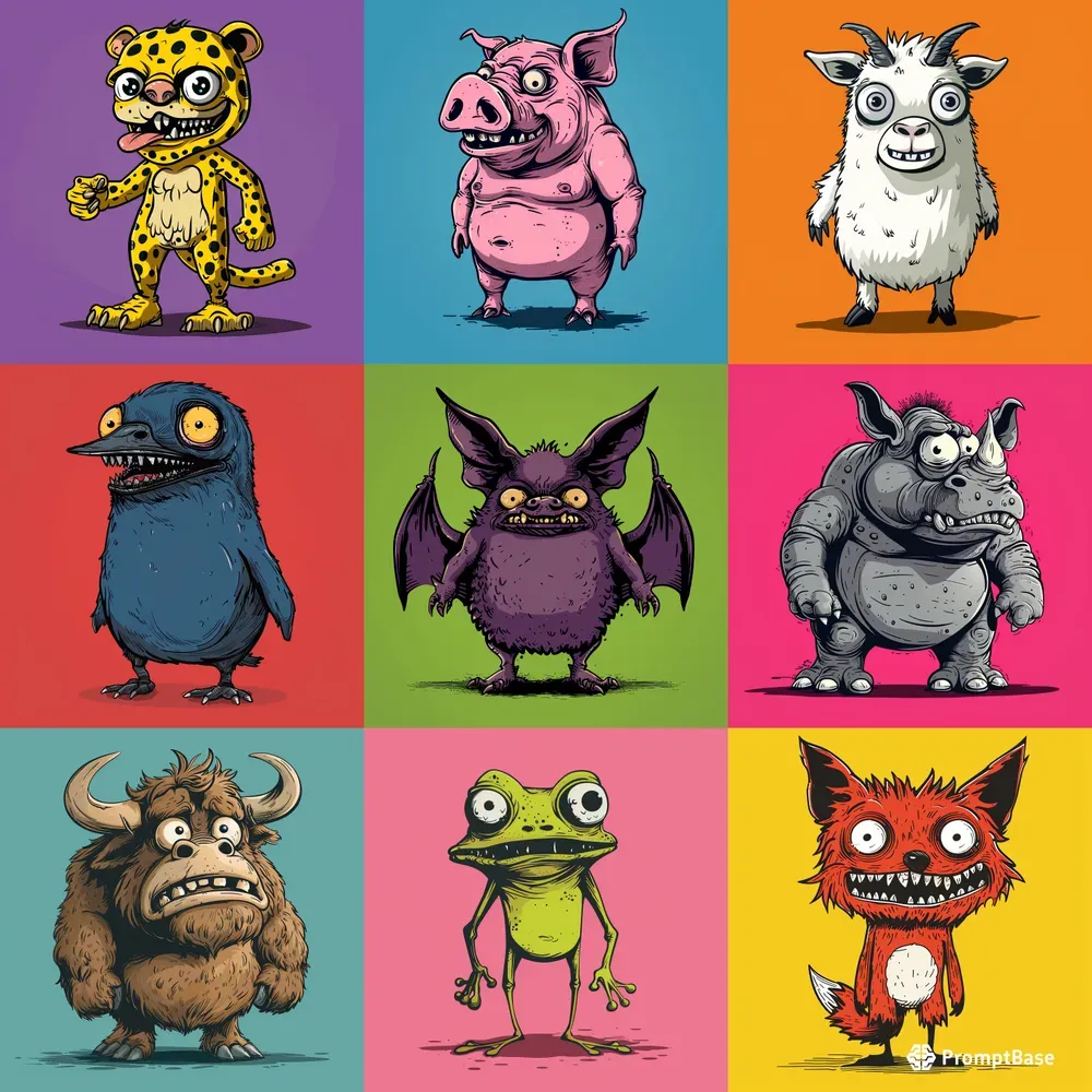 Ugly Animal Toons