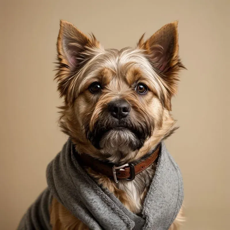 Realistic Dog Portrait Photography