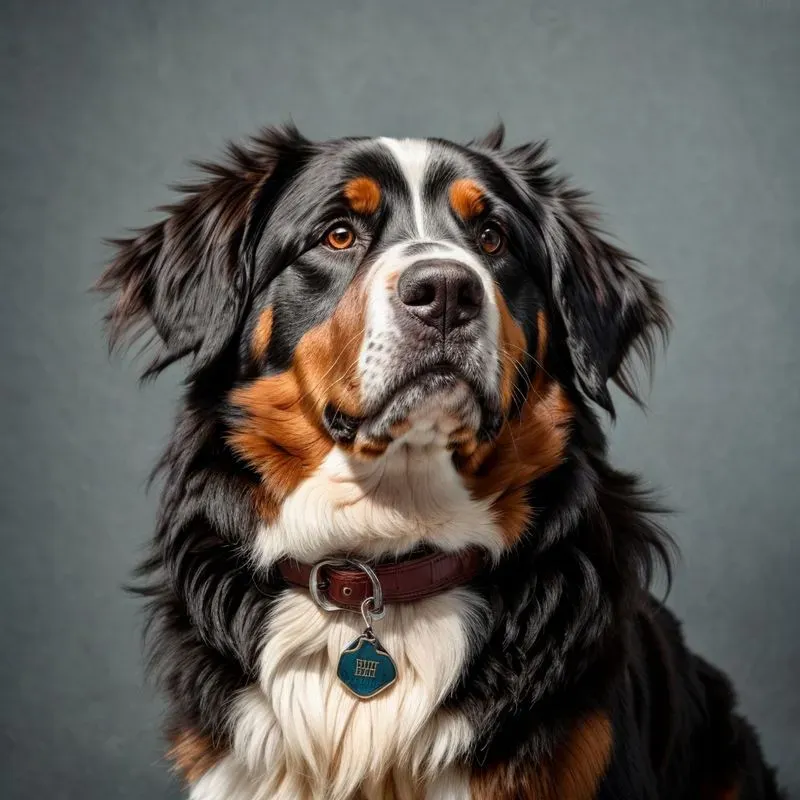 Realistic Dog Portrait Photography