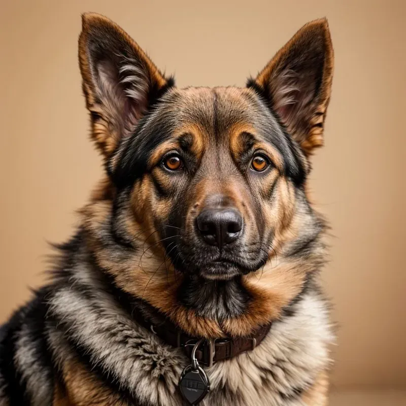 Realistic Dog Portrait Photography