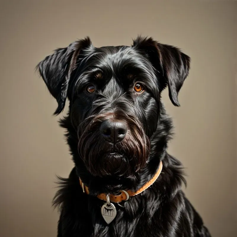 Realistic Dog Portrait Photography
