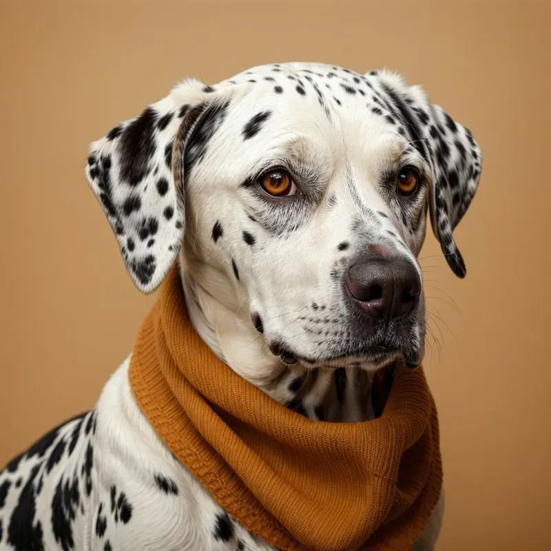 Realistic Dog Portrait Photography