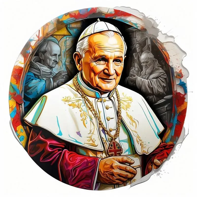 Patron Saints Drawings Art Illustrations