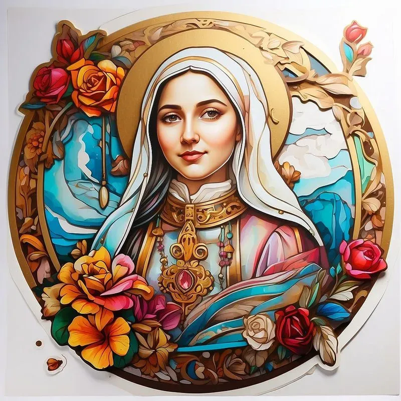 Patron Saints Drawings Art Illustrations