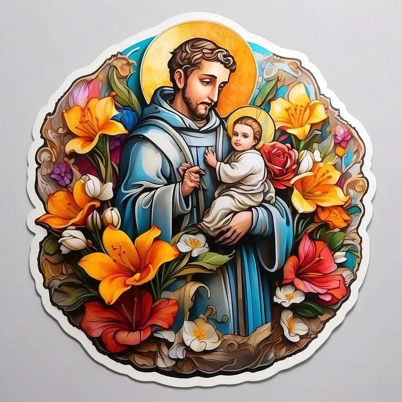 Patron Saints Drawings Art Illustrations