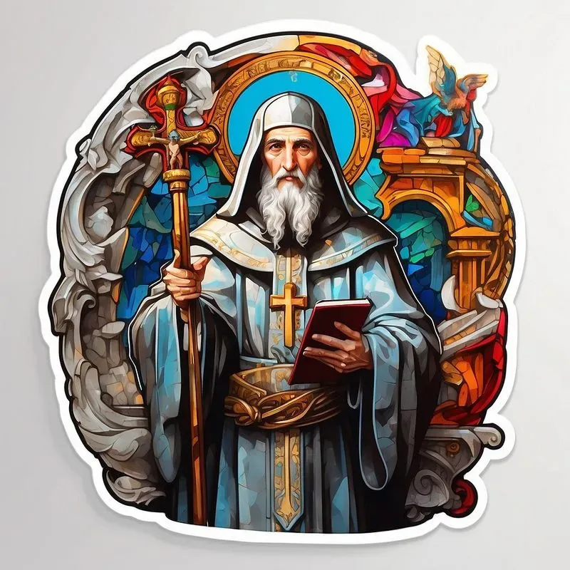 Patron Saints Drawings Art Illustrations