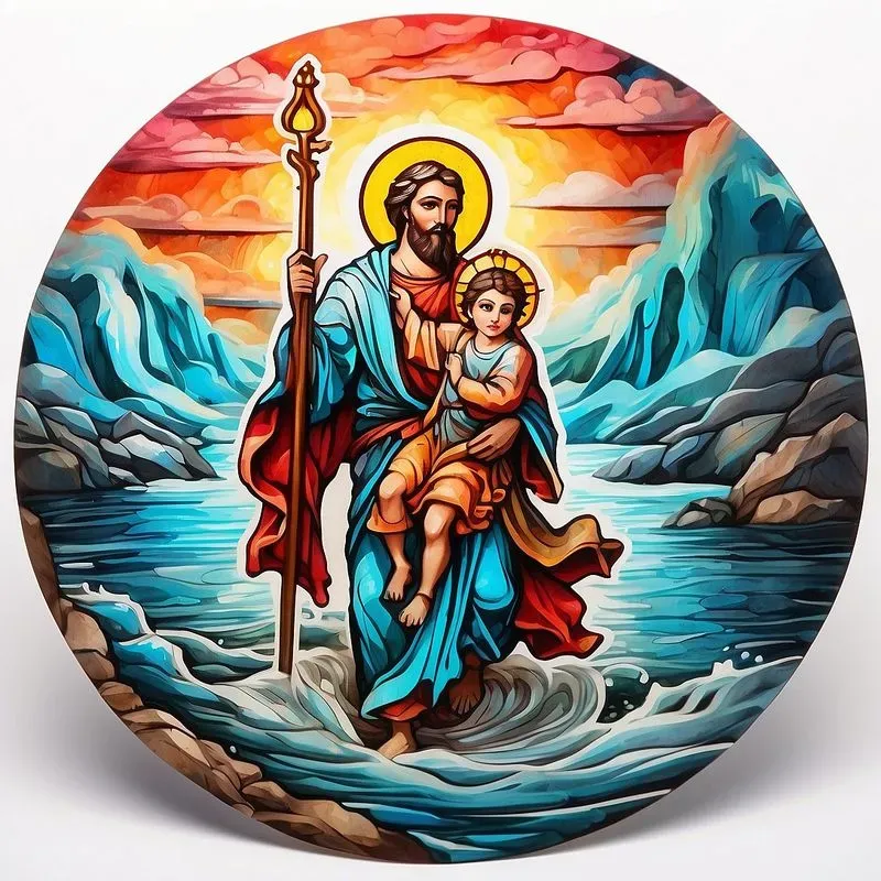 Patron Saints Drawings Art Illustrations