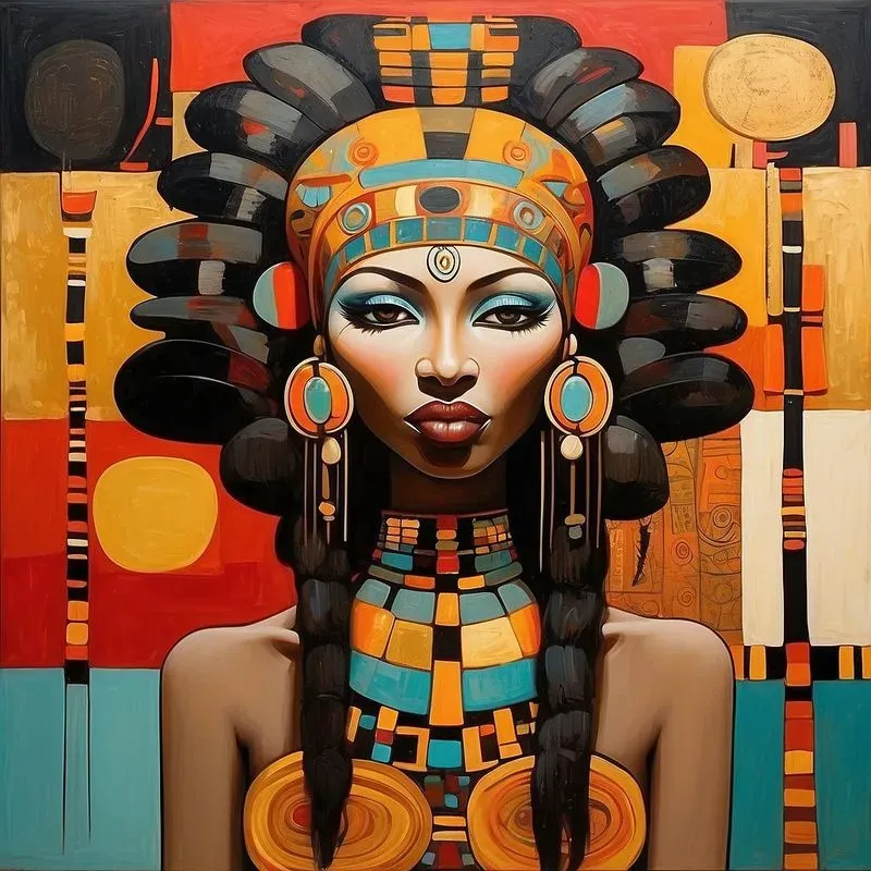 Indigenous People Artwork Compositions