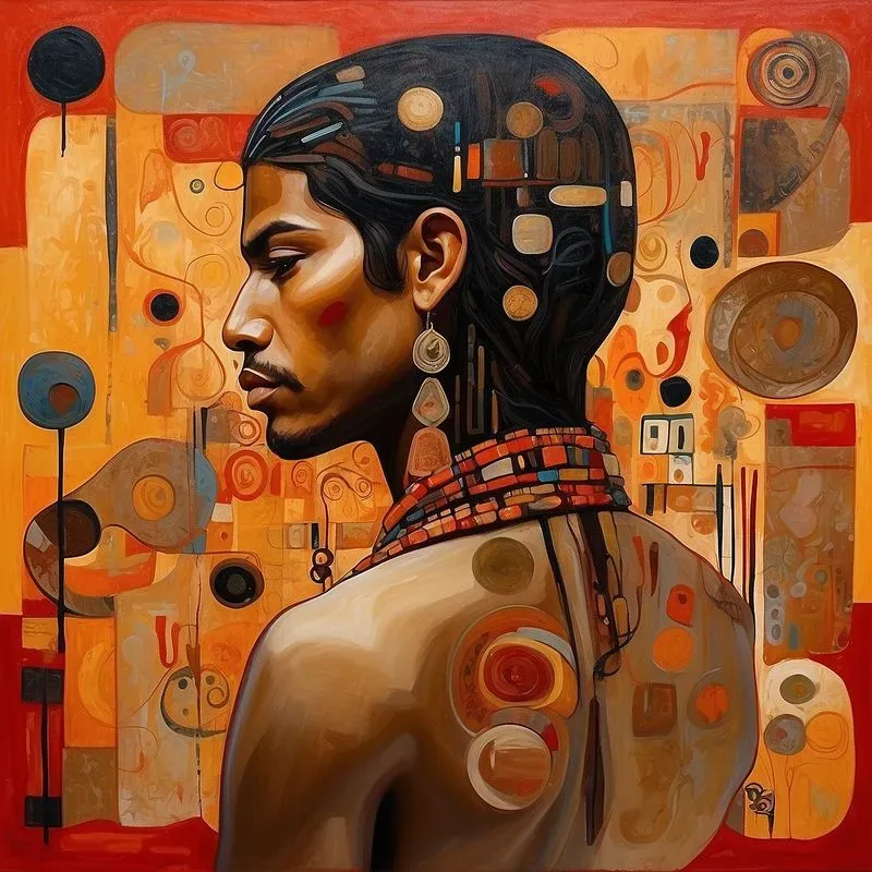 Indigenous People Artwork Compositions