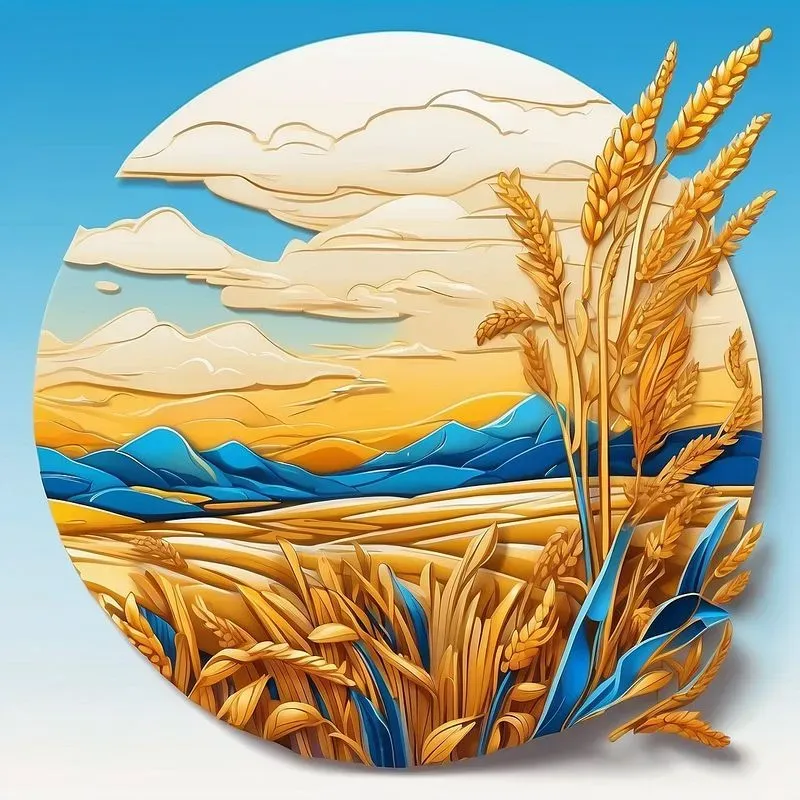 Nature Illustration Art Stickers