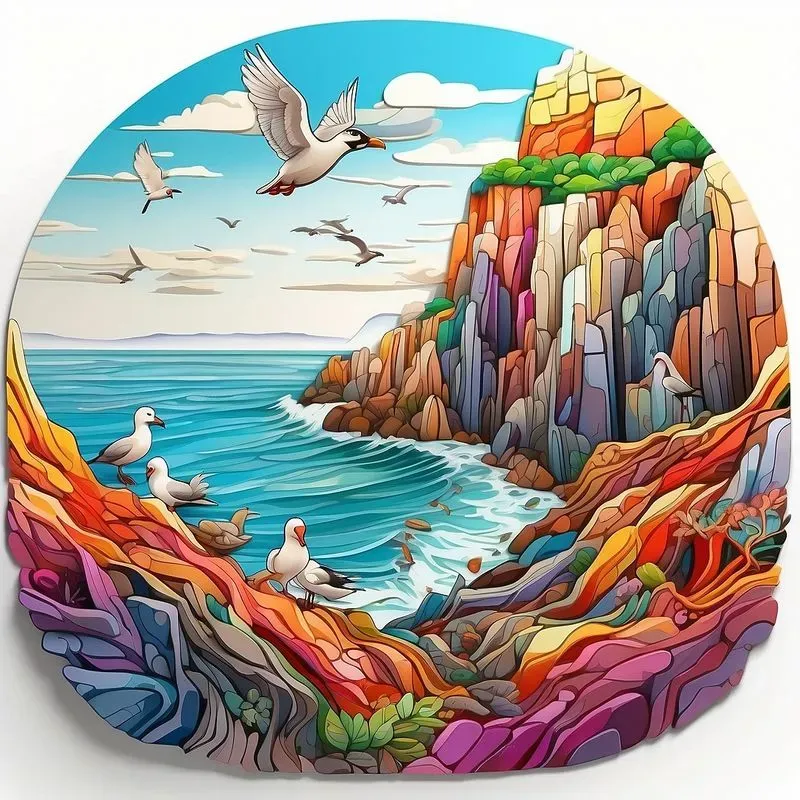 Nature Illustration Art Stickers