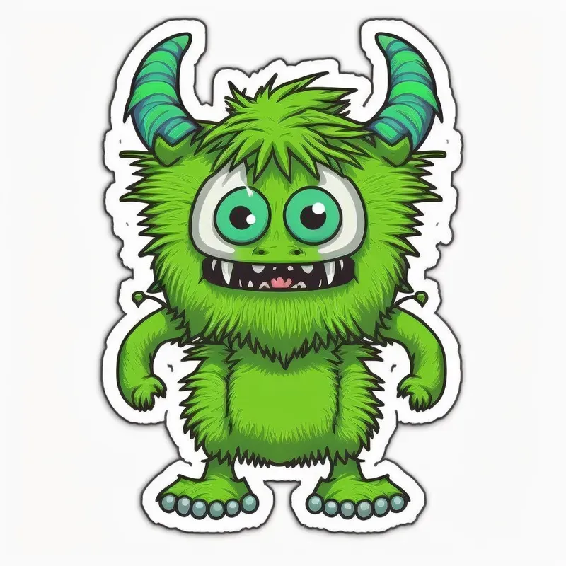 Cute Monster Stickers