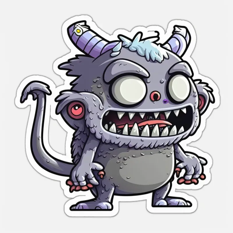 Cute Monster Stickers
