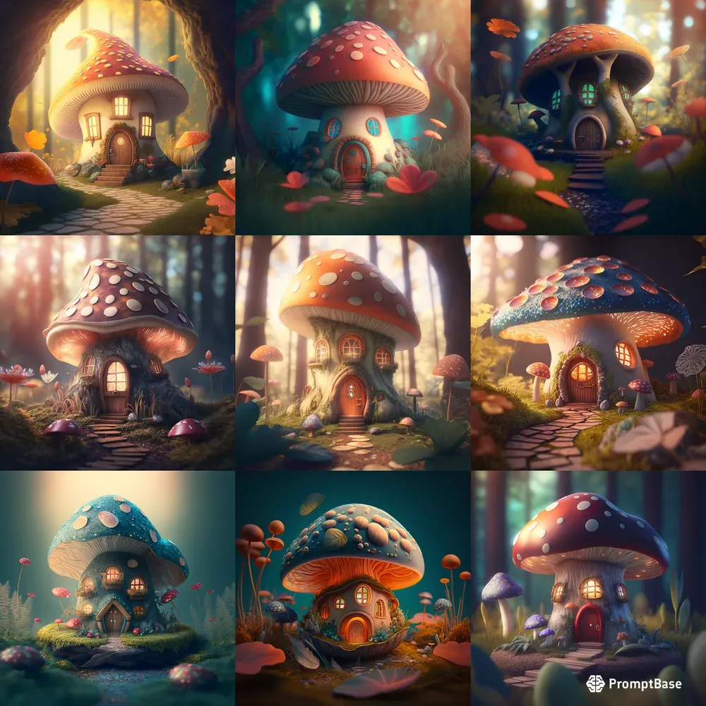 Mushroom Houses