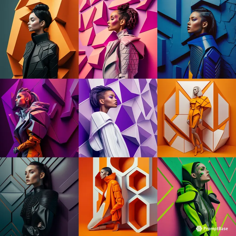 Colorful Fashion Photographs