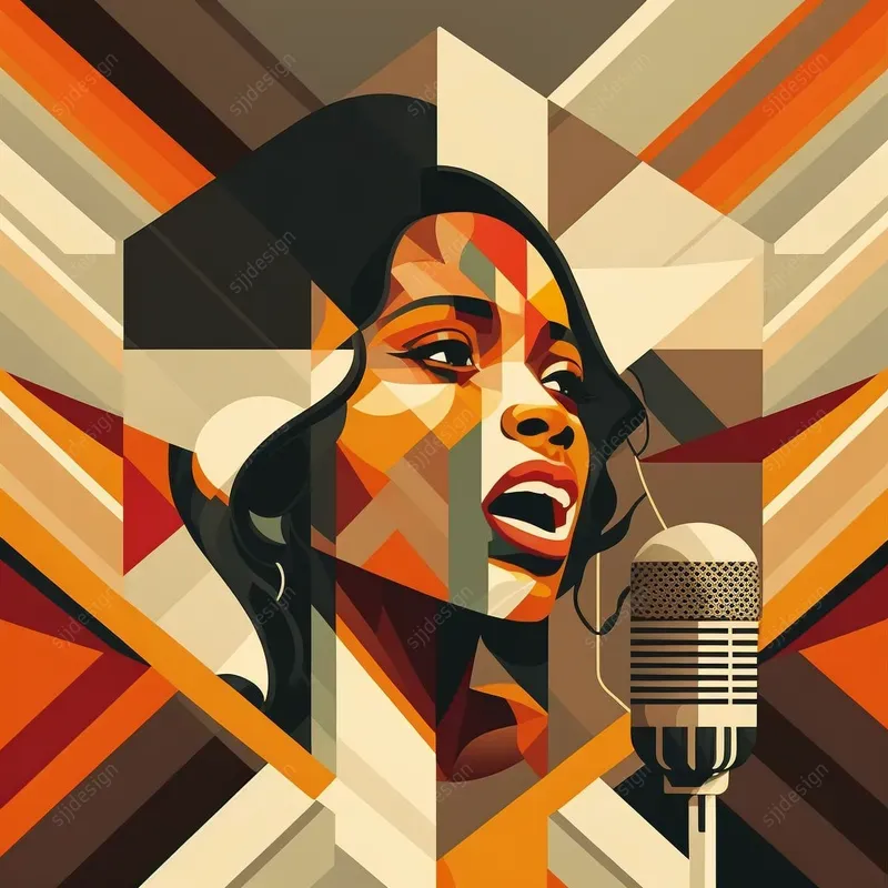 Trendy Geometric Illustrations