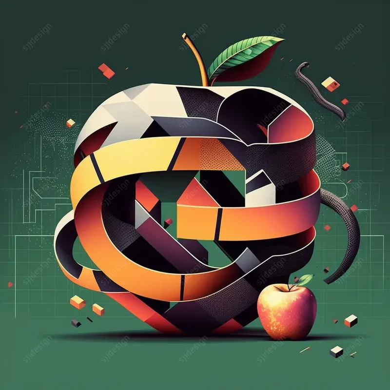 Trendy Geometric Illustrations