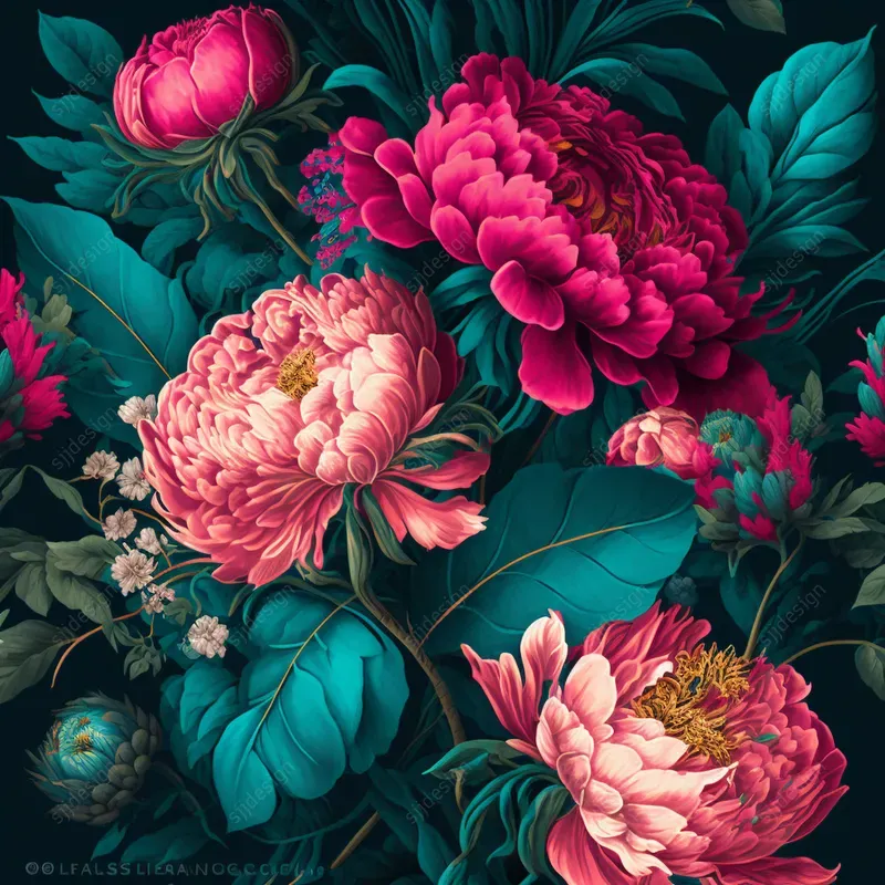 Chintzy Floral Prints