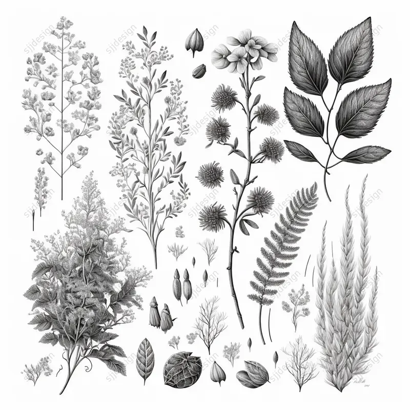 Any Subject Pencil Drawing Illustration Sets
