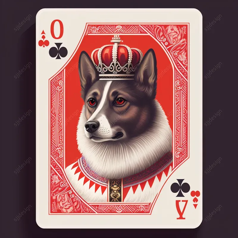 Playing Card Art Illustration