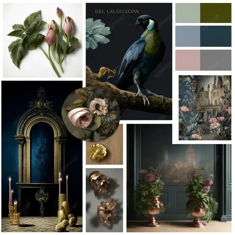 Interior Design Moodboards