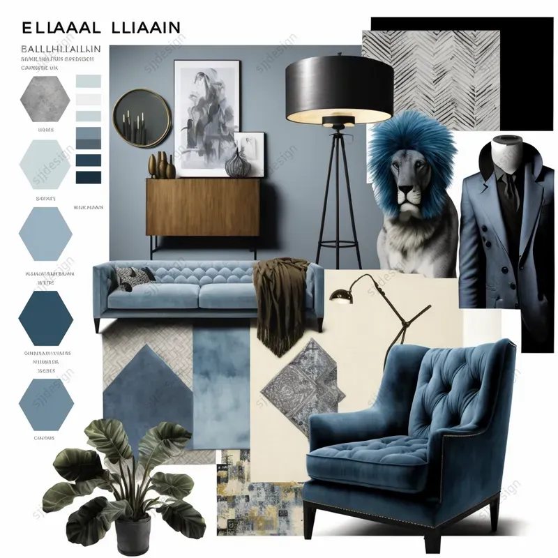 Interior Design Moodboards
