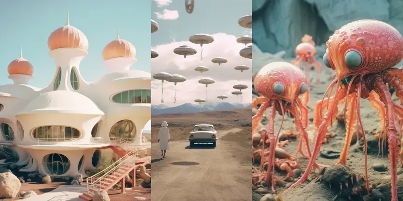Alien Visions generated by undefined
