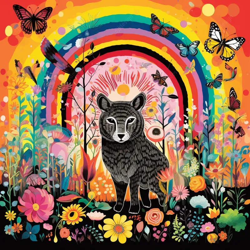 Psychedelic Nature Art