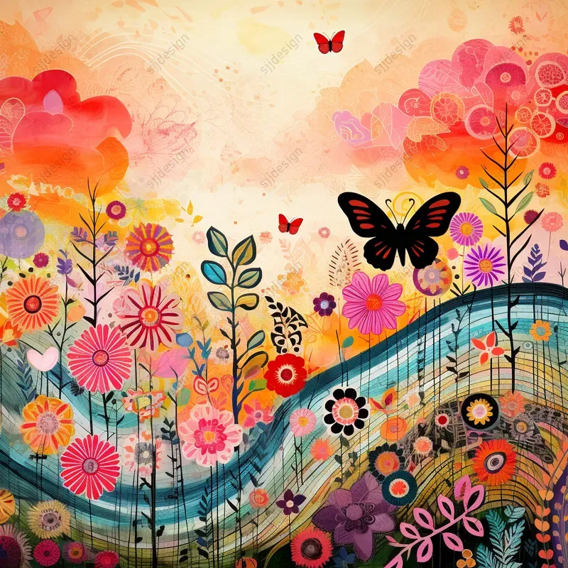 Psychedelic Nature Art