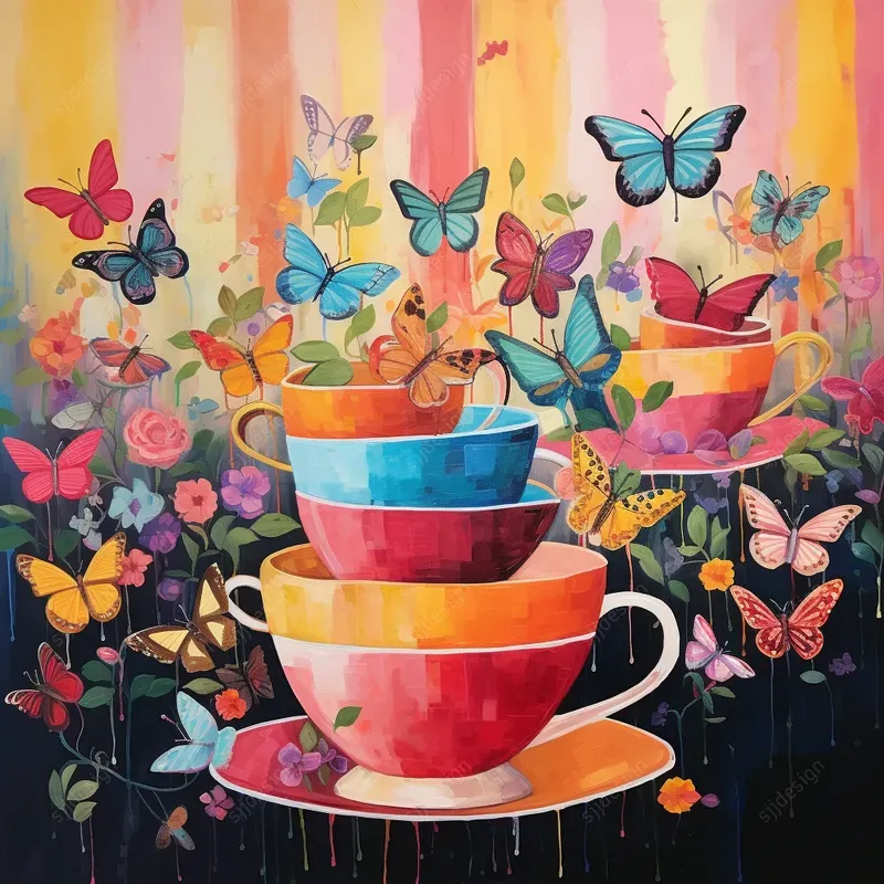 Psychedelic Nature Art
