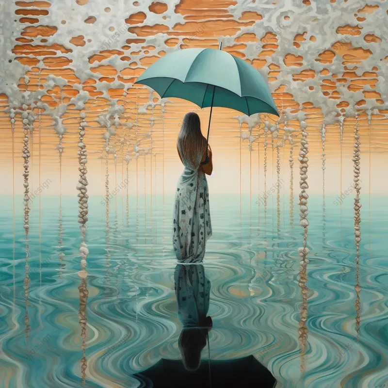 Aqua Oasis Mirage Art