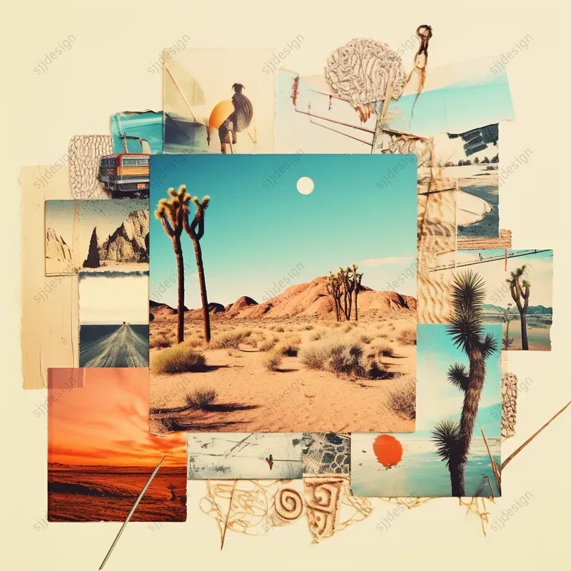 Whimsical Polaroids 70s Selfie Art