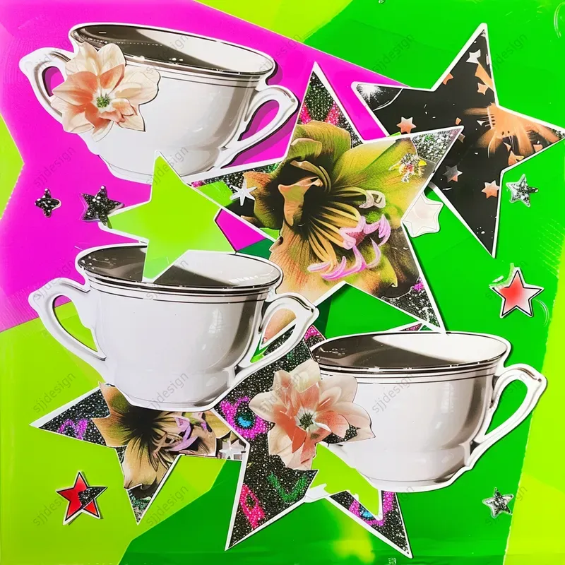 90s Retro Scrapbook Collages