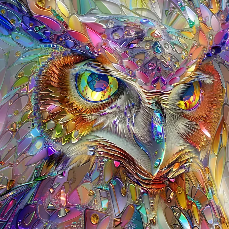 Kaleidoglass Opalesque Art