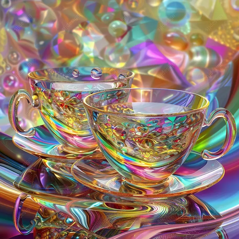 Kaleidoglass Opalesque Art