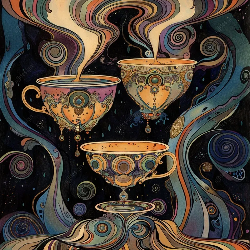 Mystical Folk Spectrum Art