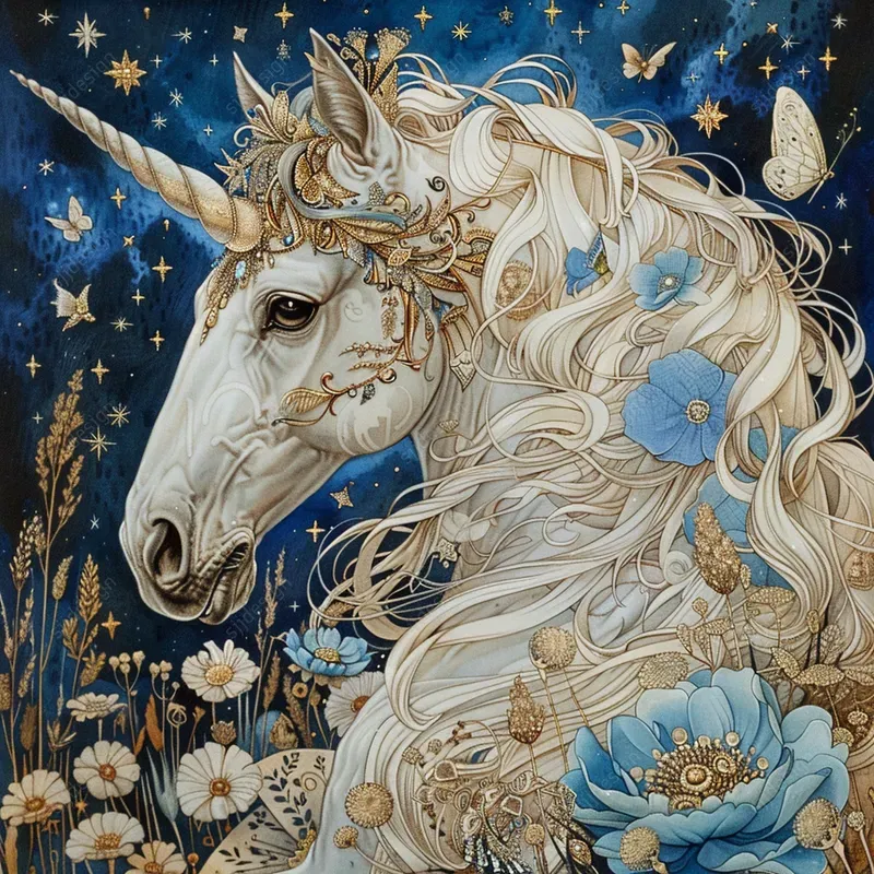 Serene Cosmos Elegance Art