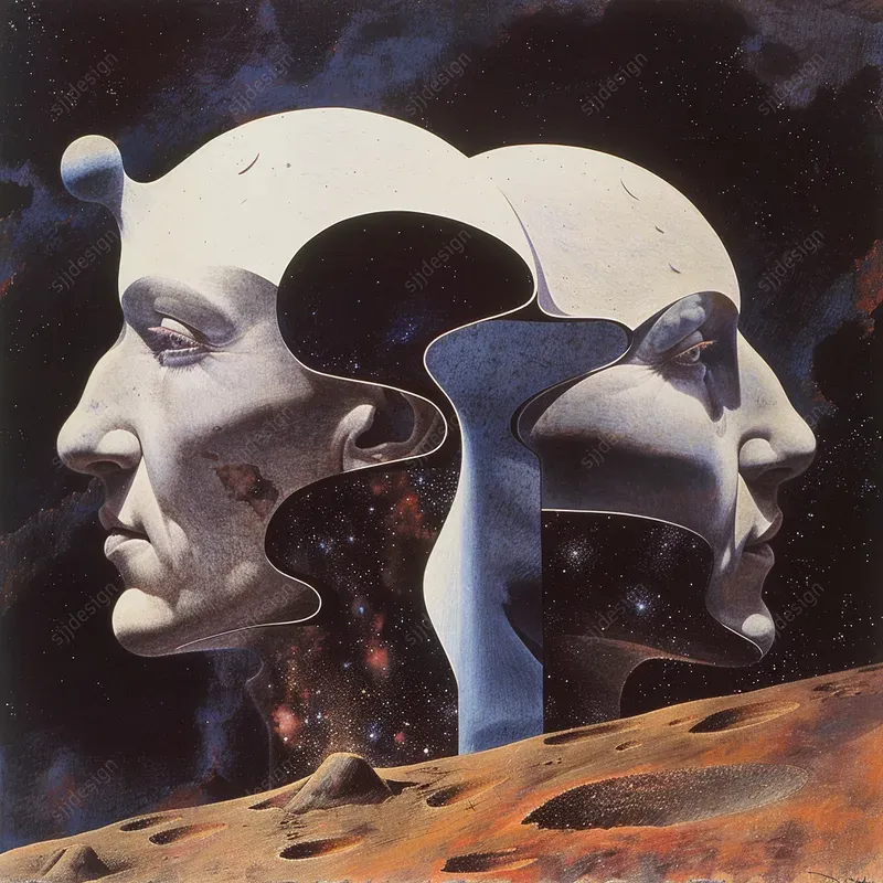 Celestial Elegances In Space Opera Art