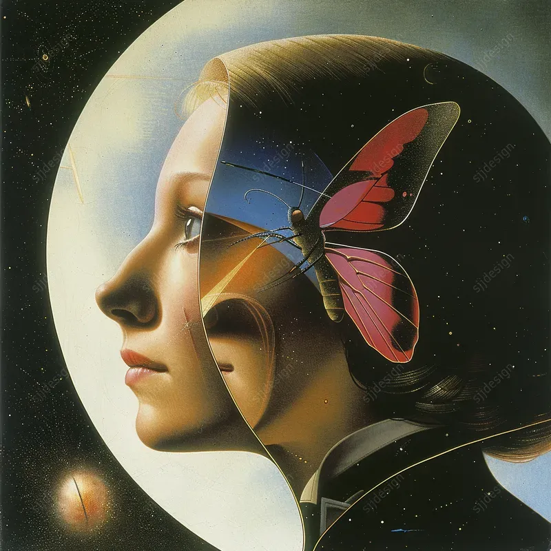 Celestial Elegances In Space Opera Art