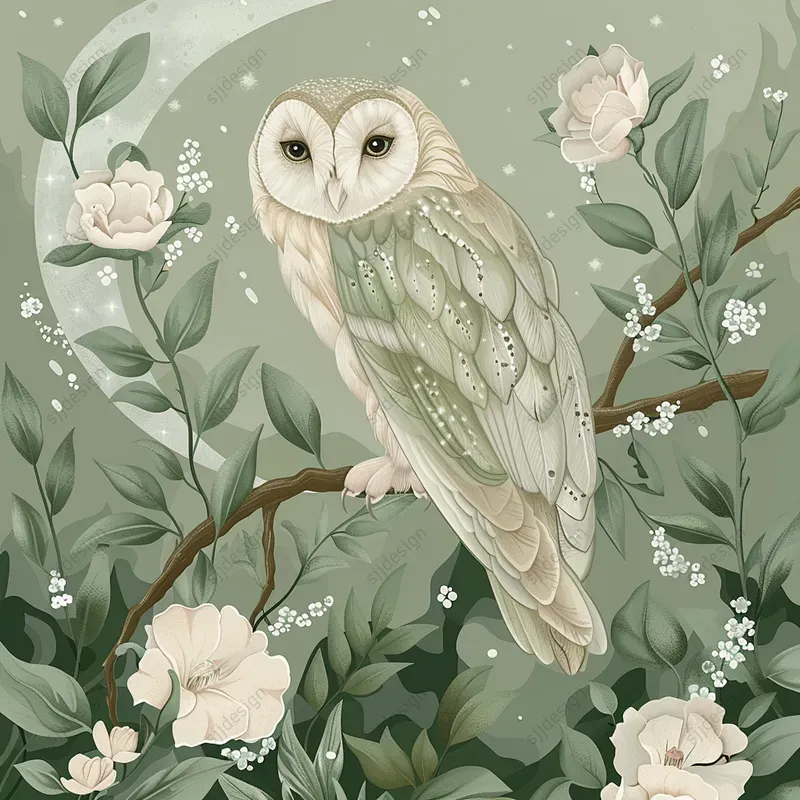 Ethereal Floral Serenity Art
