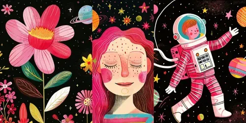 Enchanting Space Vibes Art generated by midjourney