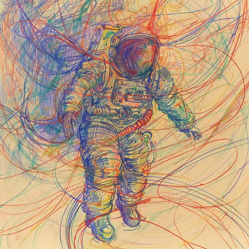 Detailed Line Art Wonders