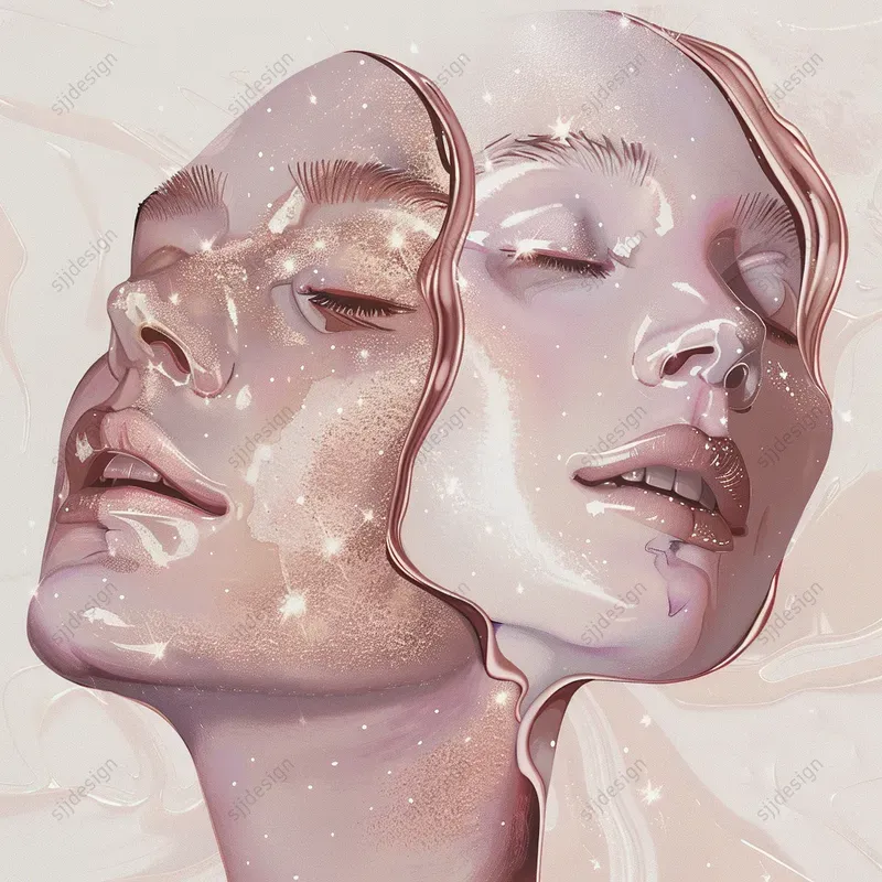 Dreamlike Watercolor Oil Fusions