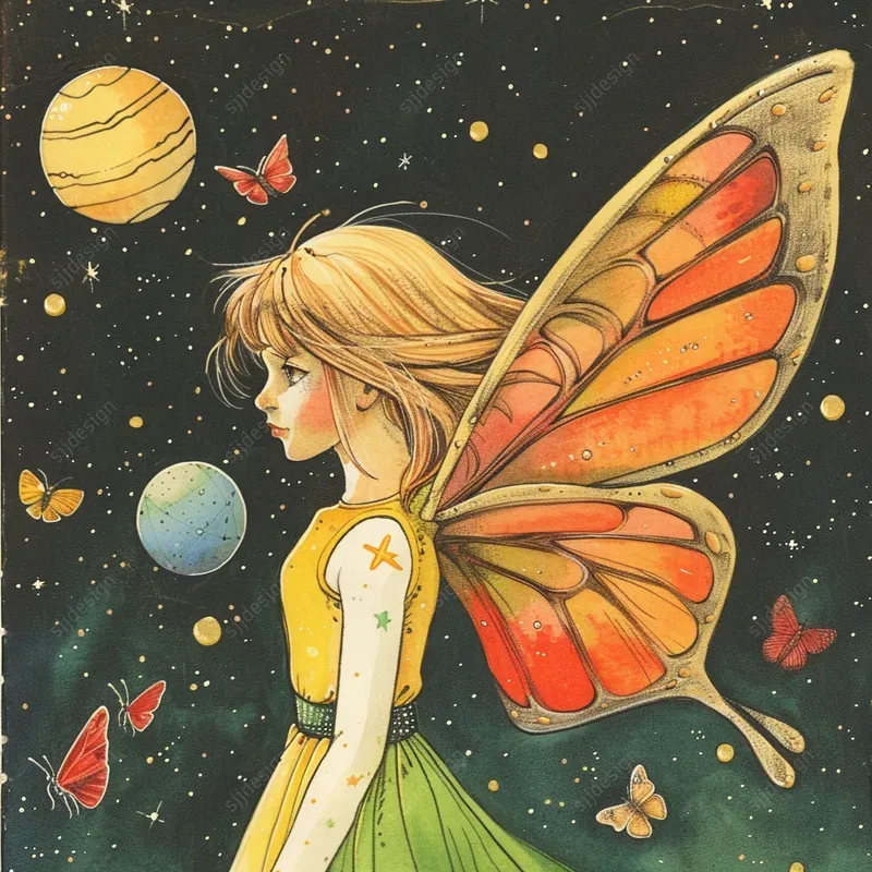Planetary Vintage Art