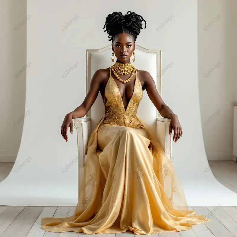 Radiant Elegance Soft Fashion Portraits