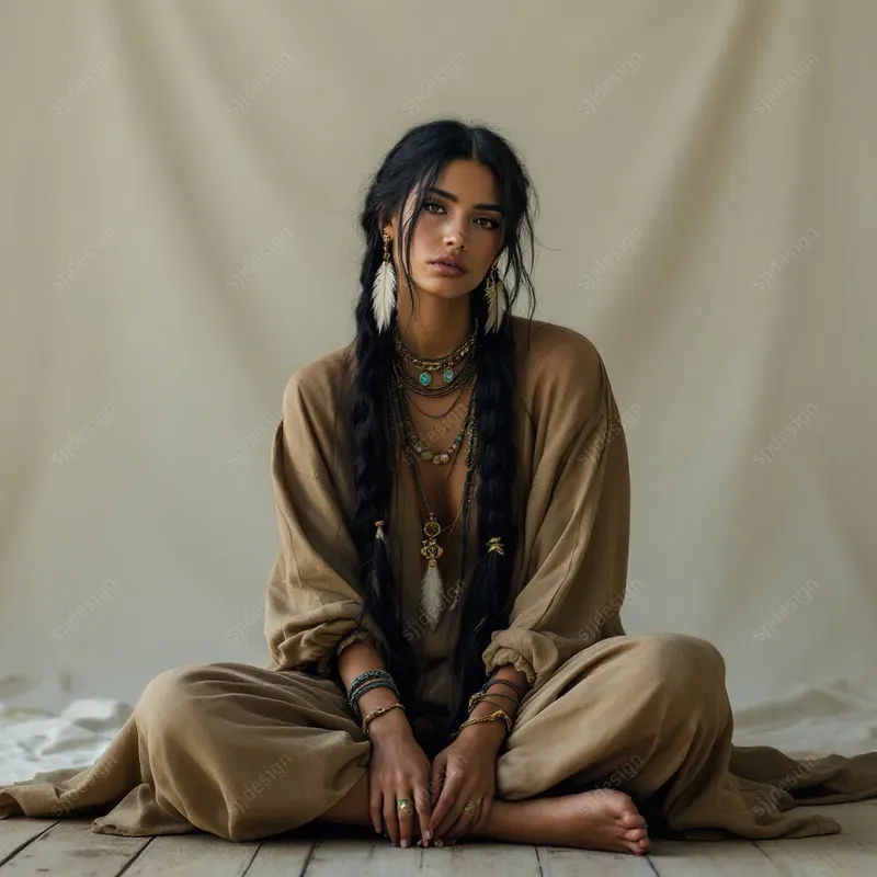Radiant Elegance Soft Fashion Portraits