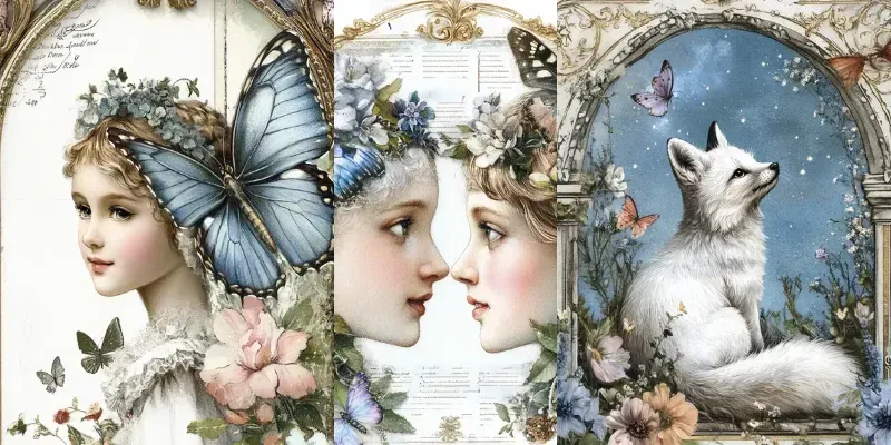 Classical Fantasy Nature Art generated by undefined