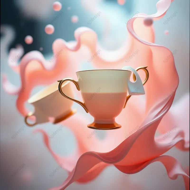 Celestial Surrealism With Soft Tones