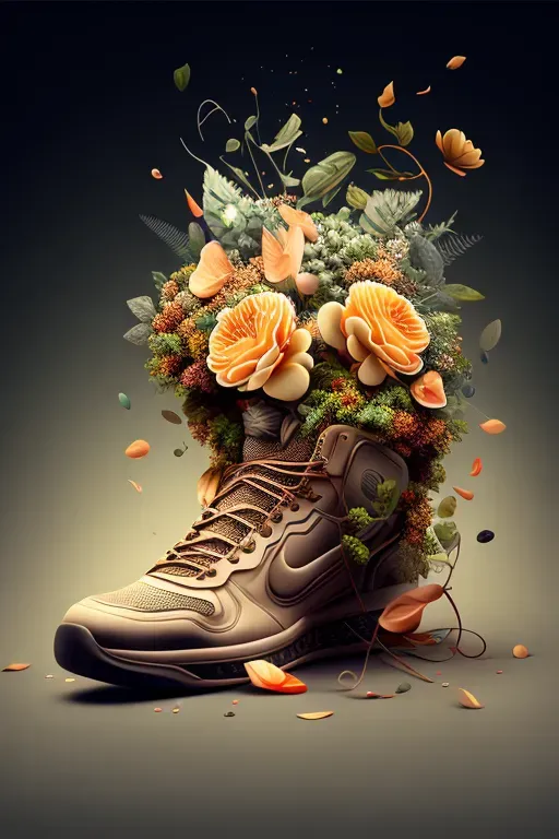Flower Filled Shoes