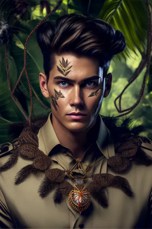 Men Portrait Wildlife Attires